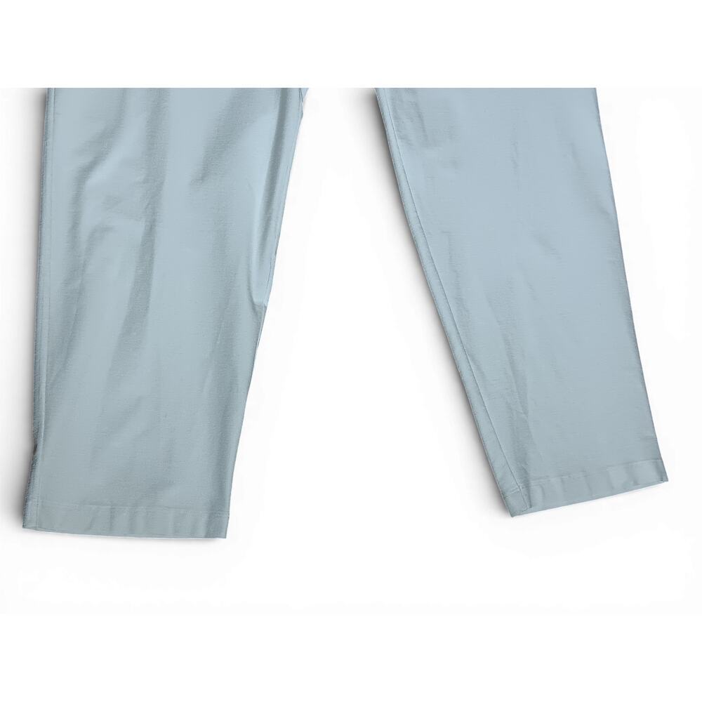 New with tags Eileen Fisher White Stretch Crepe Cropped Pants Elastic Waist 2X - Picture 5 of 13